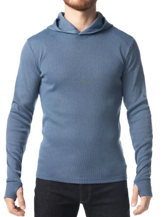 Union Hooded Long Sleeve 2.0 - Midnight Navy/Blue Steel