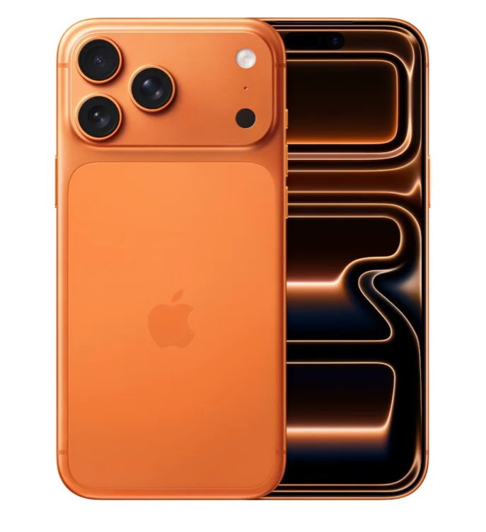 Telefon mobil Apple iPhone 17 Pro Max, 1TB, 5G, Cosmic Orange