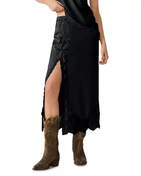 Steve Madden Satin Skirt