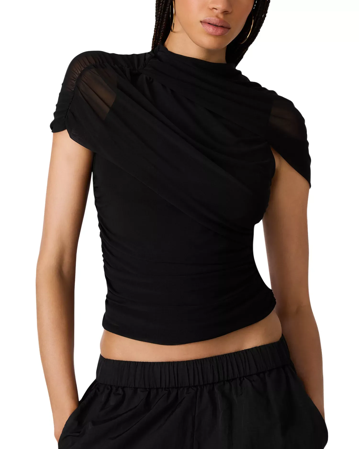 Steve Madden Mesh Top
