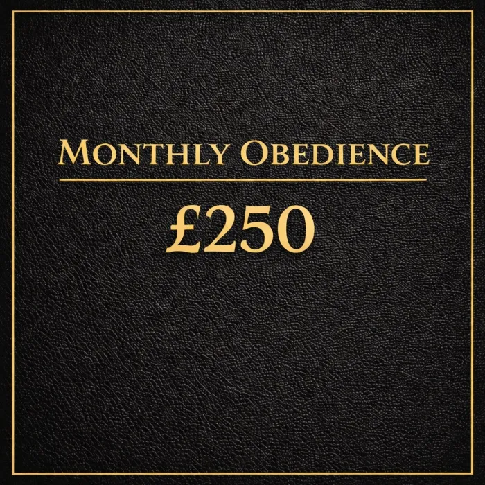 Monthly Obedience 