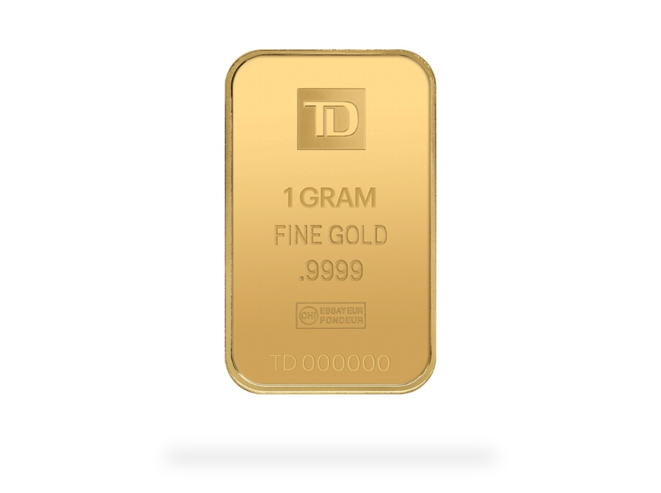 Buy 1 gram TD Gold Bar | Price in Canada