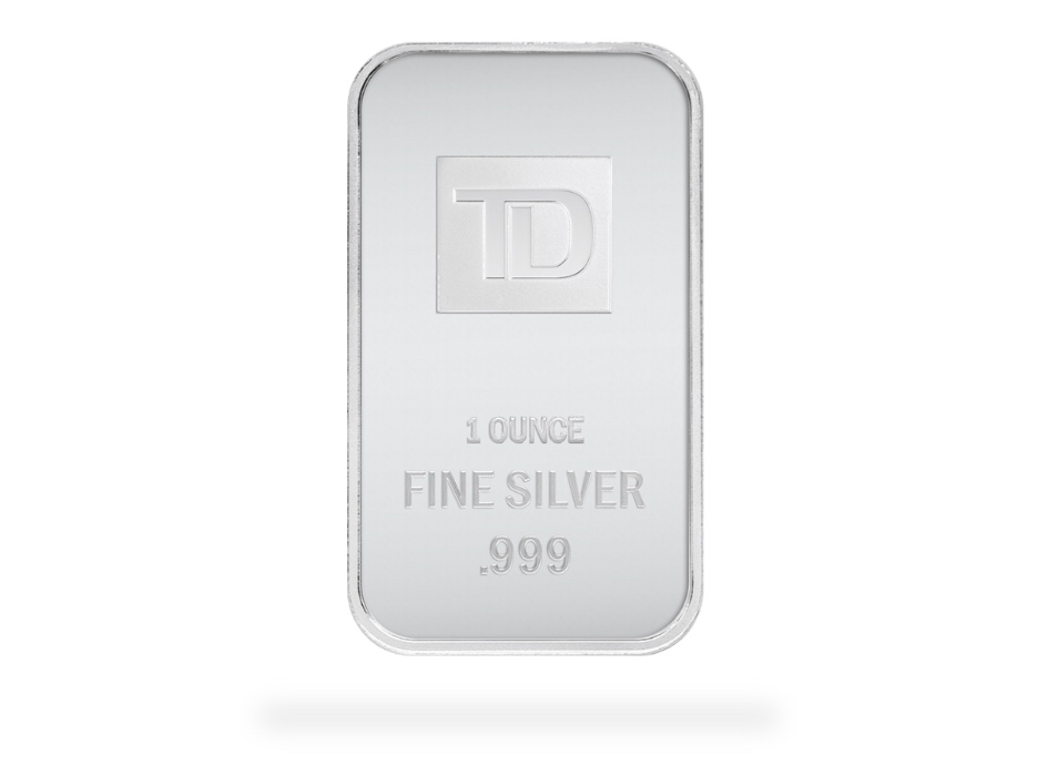 Buy 1 oz TD Silver Bar | Price in Canada