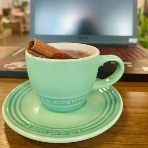 Set of 2 Coffee Cups & Saucers, Le Creuset