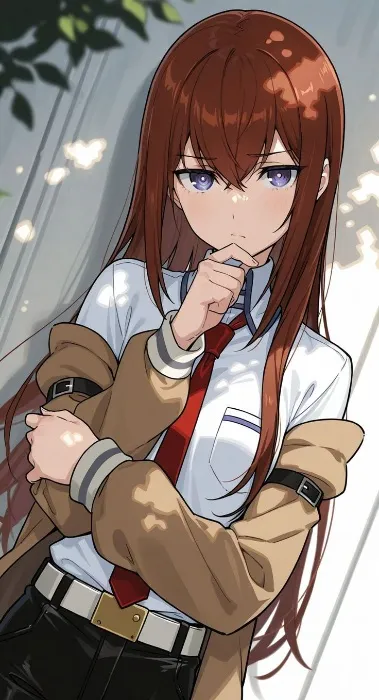 FULL Makise Kurisu Cosplay Steins Gate