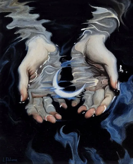 Give me the moon °painting°