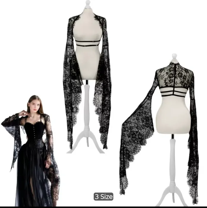 Lace top with long sleaves