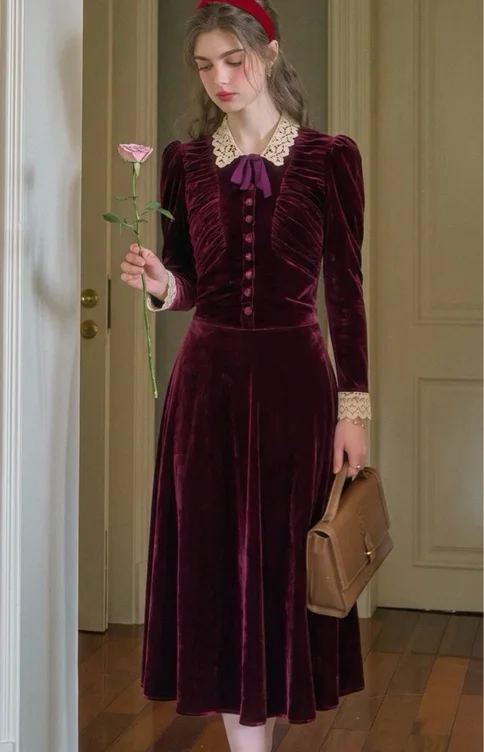 Velvet dress