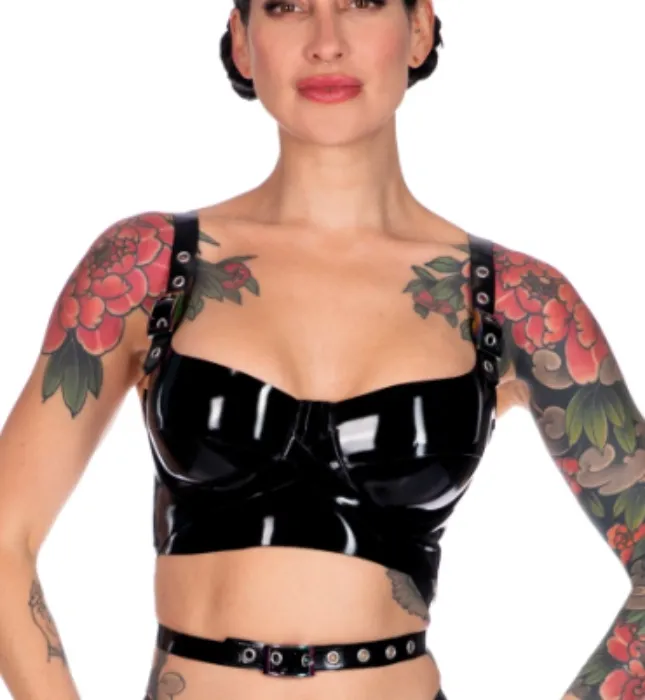 Latex Luna Bra