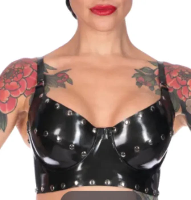 Latex Tate Bra