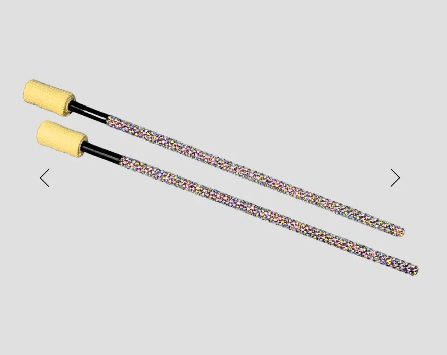 Rhinestone Fire Torches