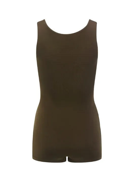 Bamboo Bodysuit - Cocoa