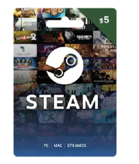 🎮Steam Card - $5🎮