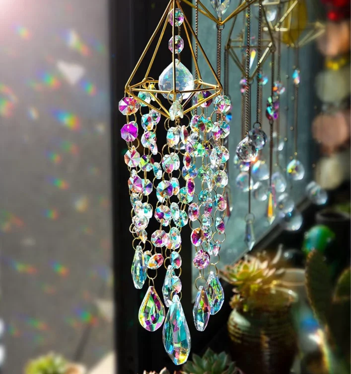 Rainbow Crystal Suncatcher 