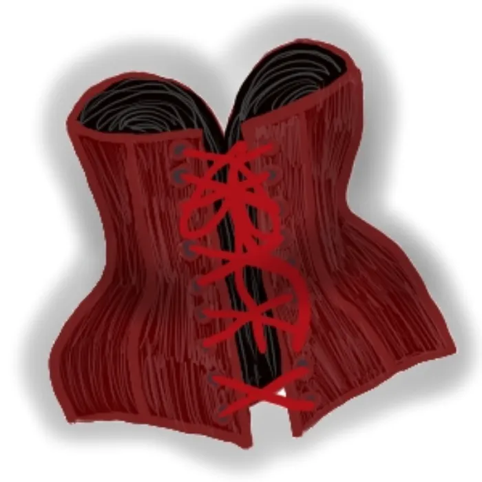 steel-boned corset