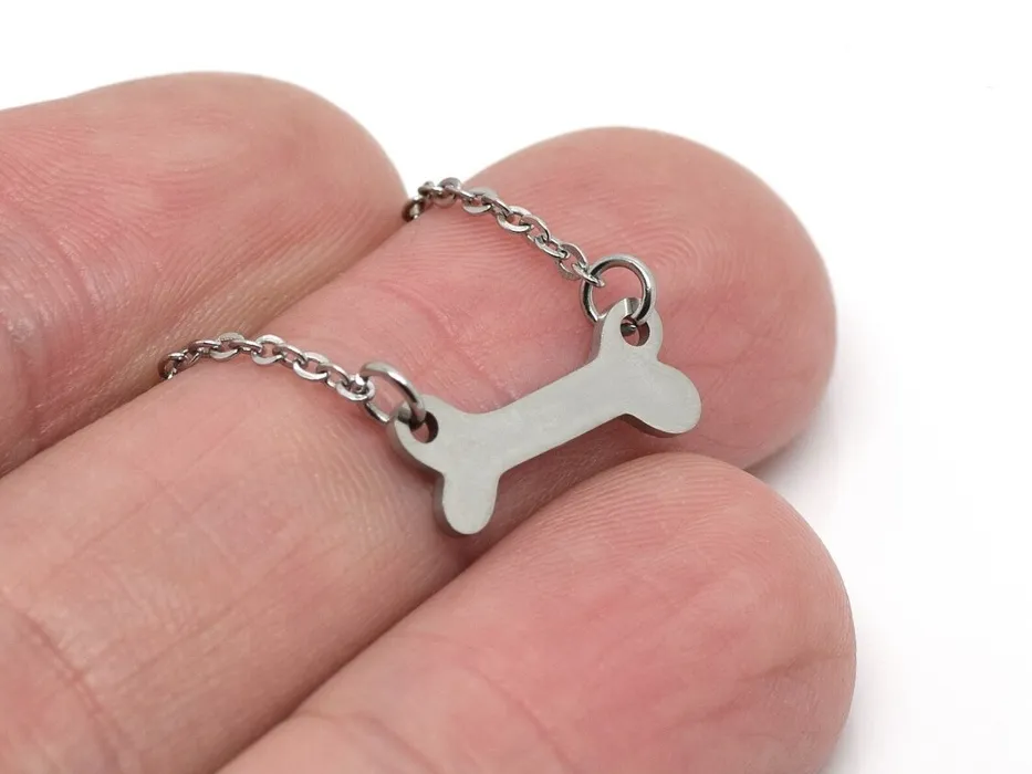 Dog bone necklace
