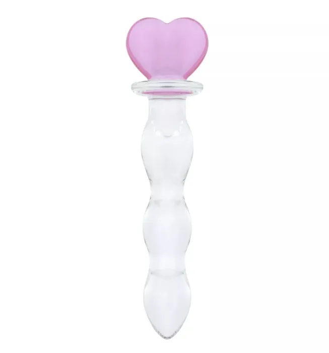 Gildo - No. 35 Gode Verre Forme Cœur - 18 cm
