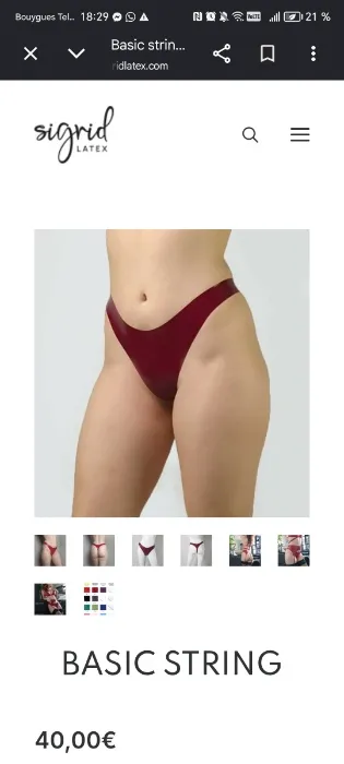 Latex pièce n2