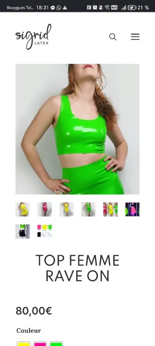 Latex pièce n3