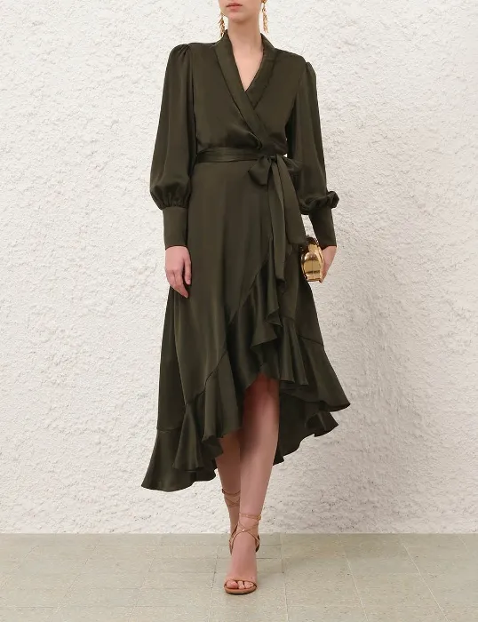 Silk Birthday Dress - Zimmermann