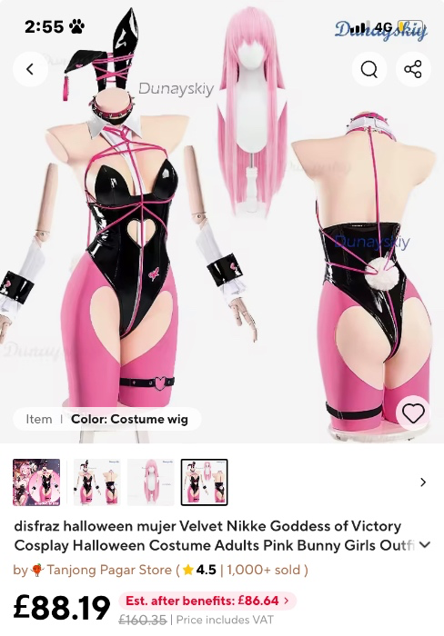 Velvet Nikke Cosplay
