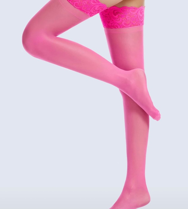 Pink Nylon Stockings