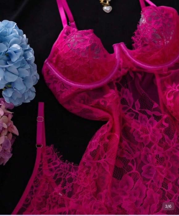 Pink Lingerie 