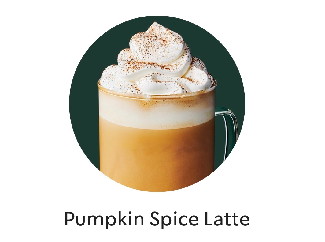 Starbucks Pumpkin Spice Latte 