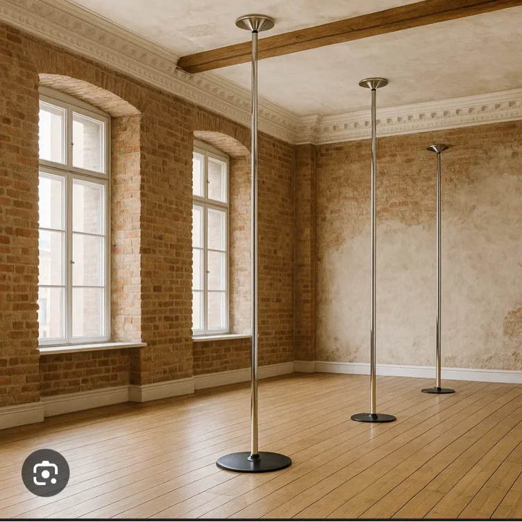 X-Pole XPert PRO (PX) Messing 45 mm 2,26 m - 2,75 m