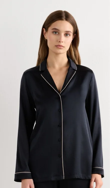 Menswear Cut Silk Jacket
