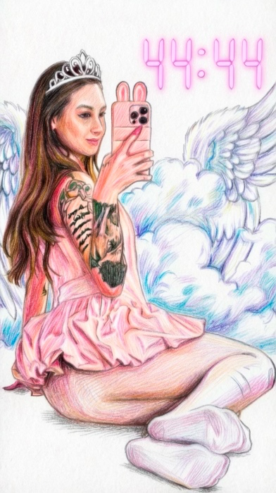 ₊˚⊹♡ angel treatment ♡⊹˚₊