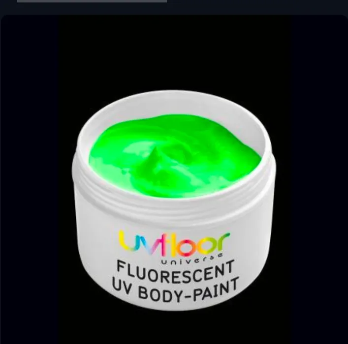 BodyPaint Verte Fluorescente