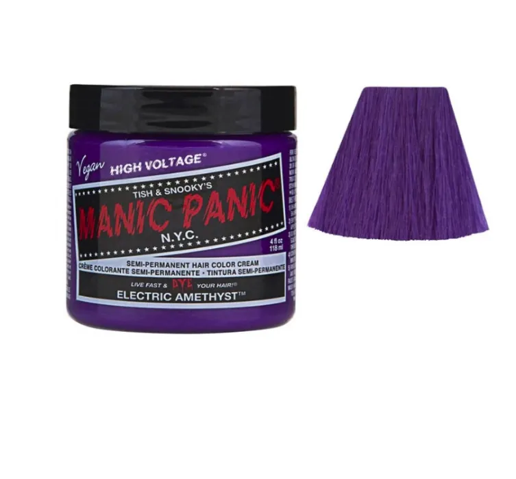 Coloration cheveux violet