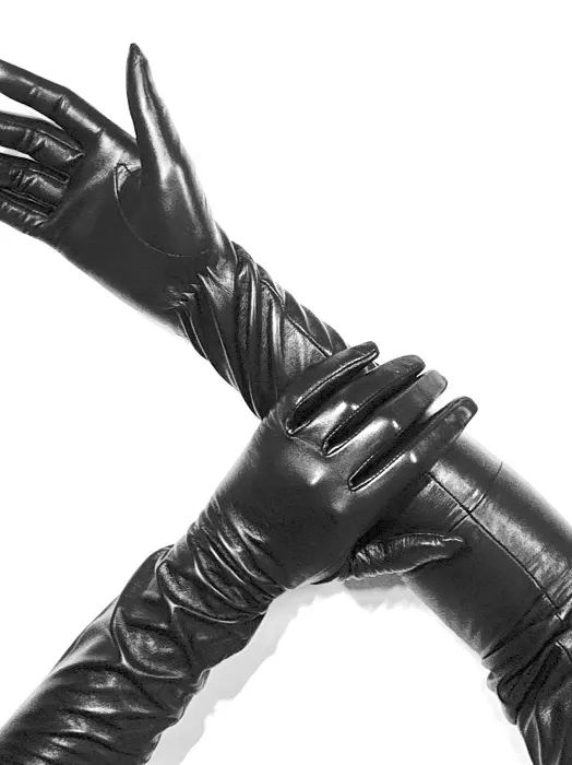 Custom-made Leather Opera Gloves