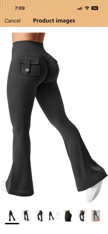 Booty scrunch leggins