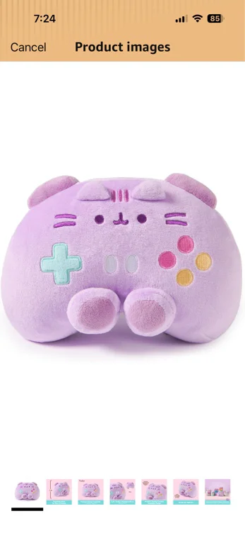 Cat plush 