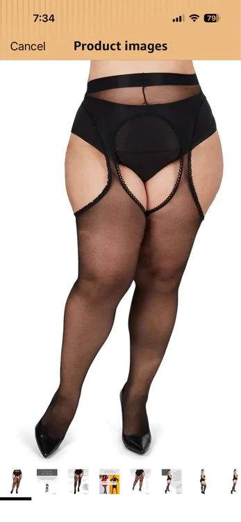 Garter stocking 