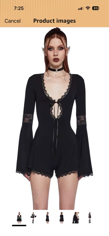 Black romper 