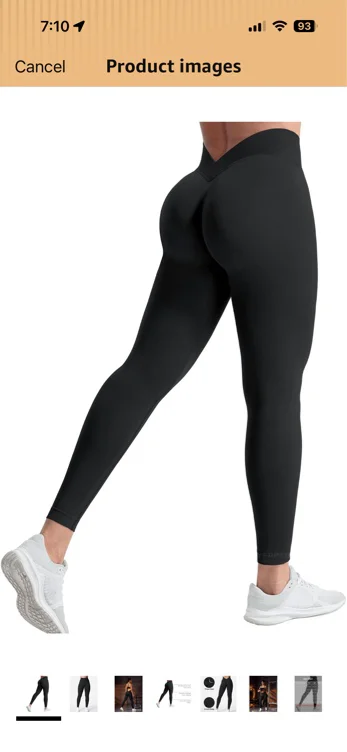 Booty scrunch leggins