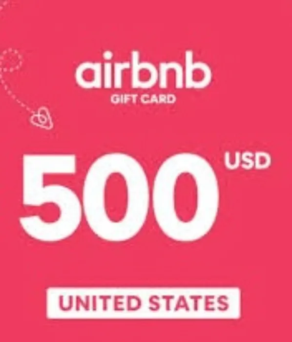 500 Airbnb gift card