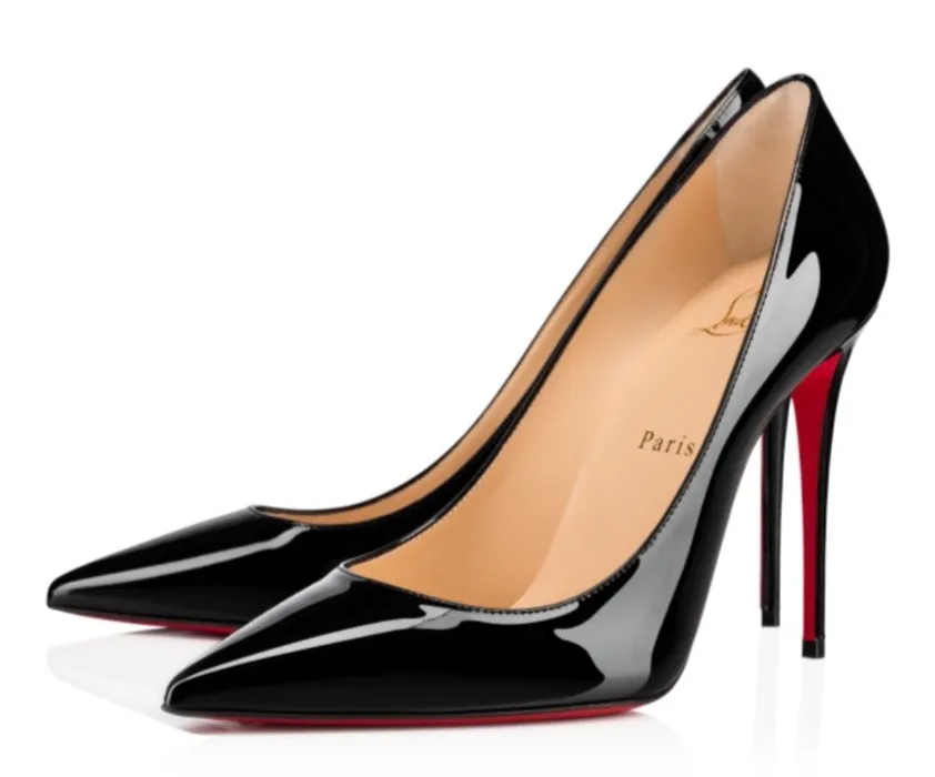 Christian Louboutin Kate 100 mm Pumps - Patent Black