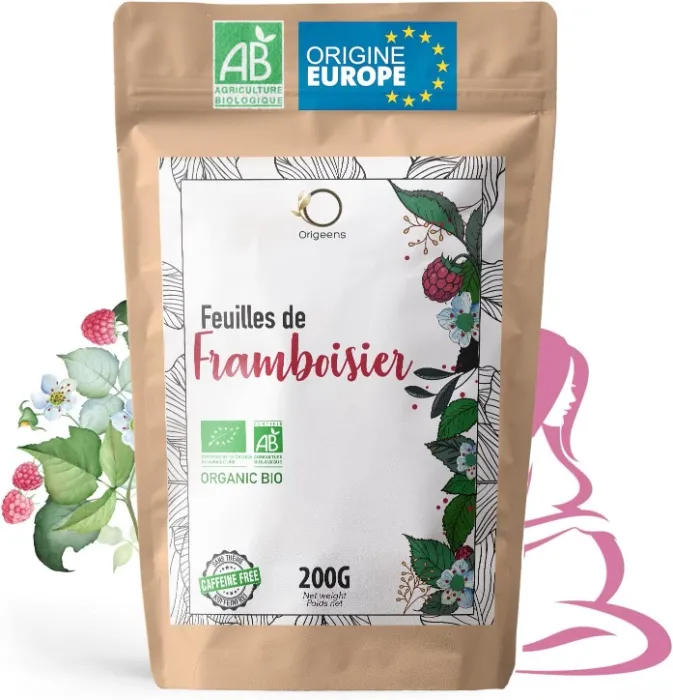 ORIGEENS Organic Raspberry Leaf Herbal Tea 200g