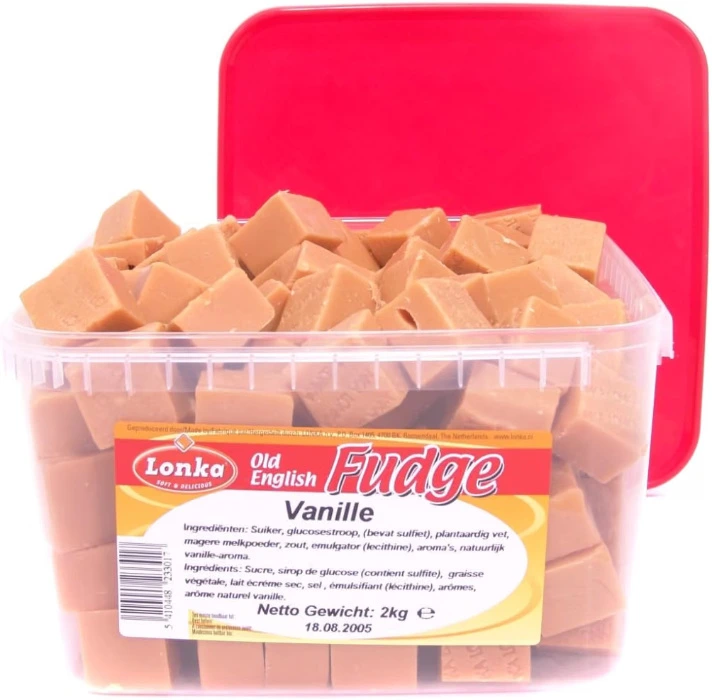 Lonka Vanilla Fudge - 2kg Box