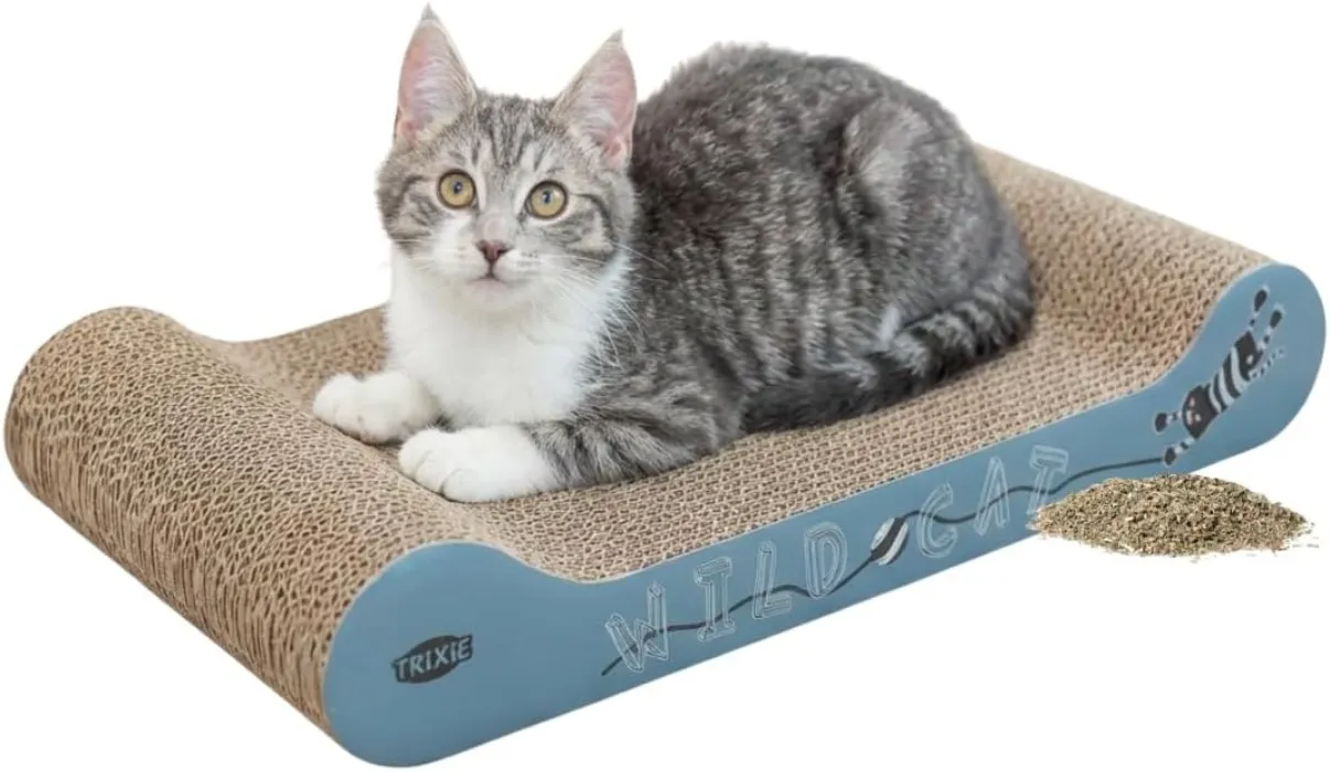 Trixie Cardboard Scratching Board with Catnip