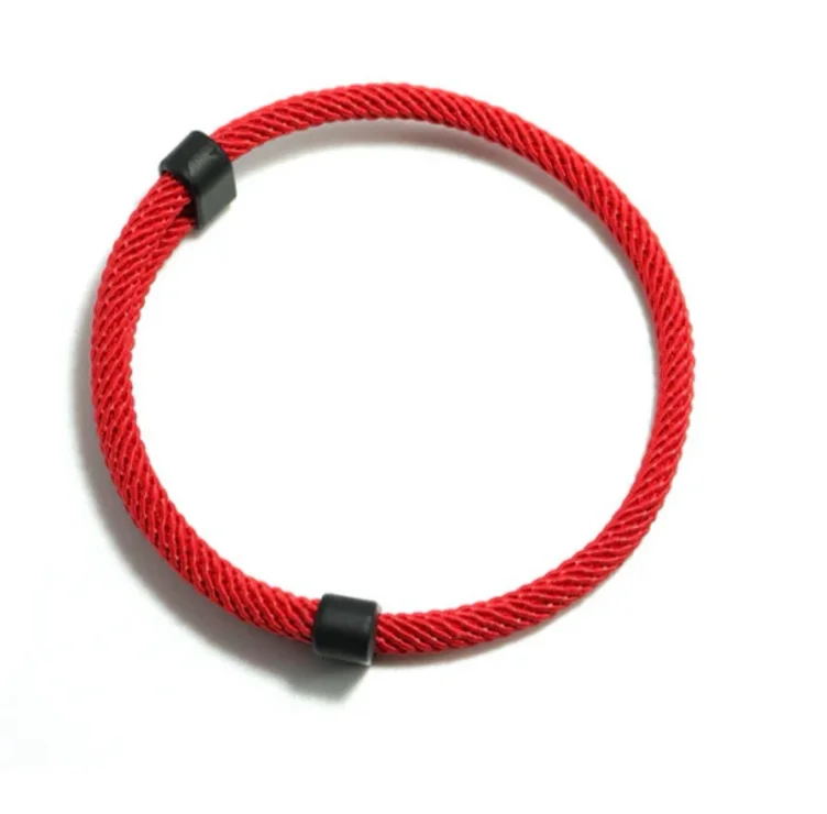 Modern Rope Bracelet | Red