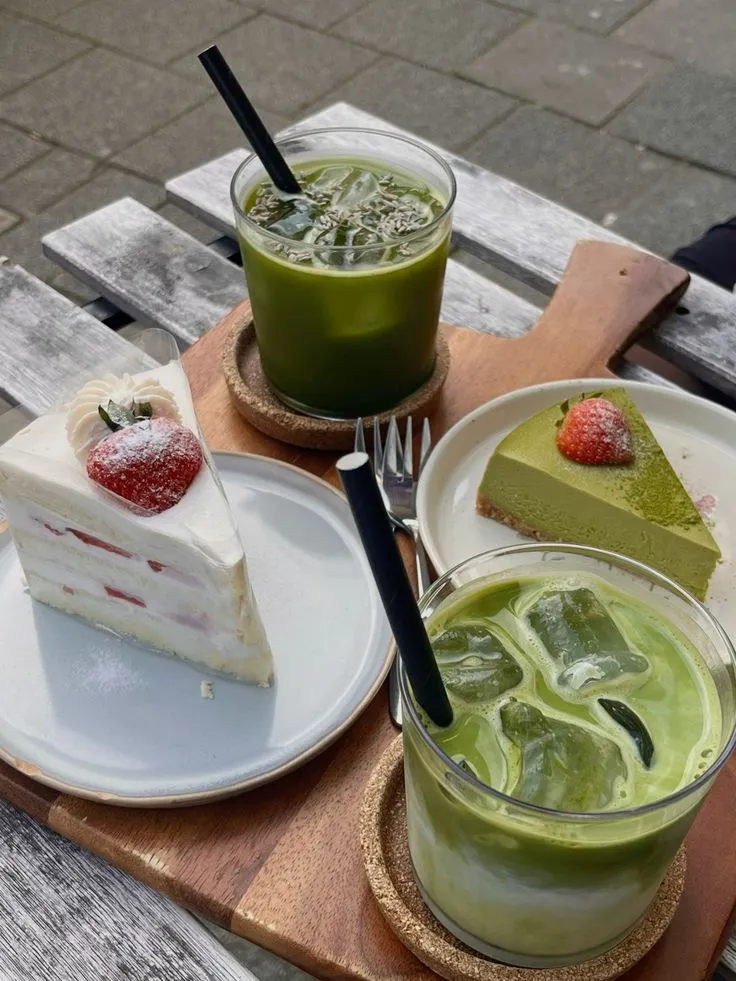 matcha & pastries