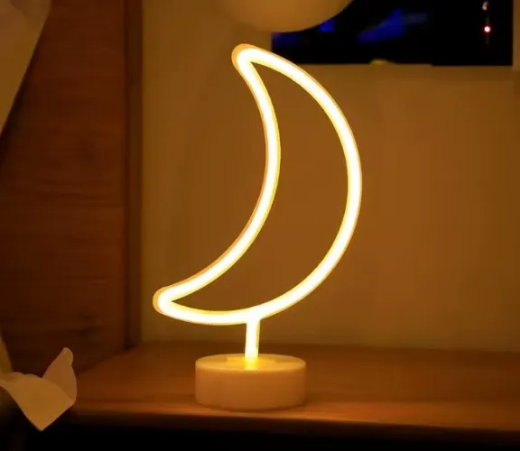 Neon night light - Moon Earn