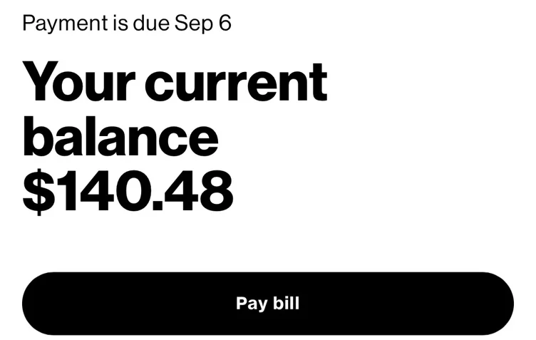 Phone bill