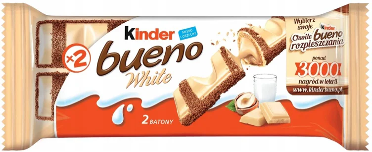 Kinder bueno biale