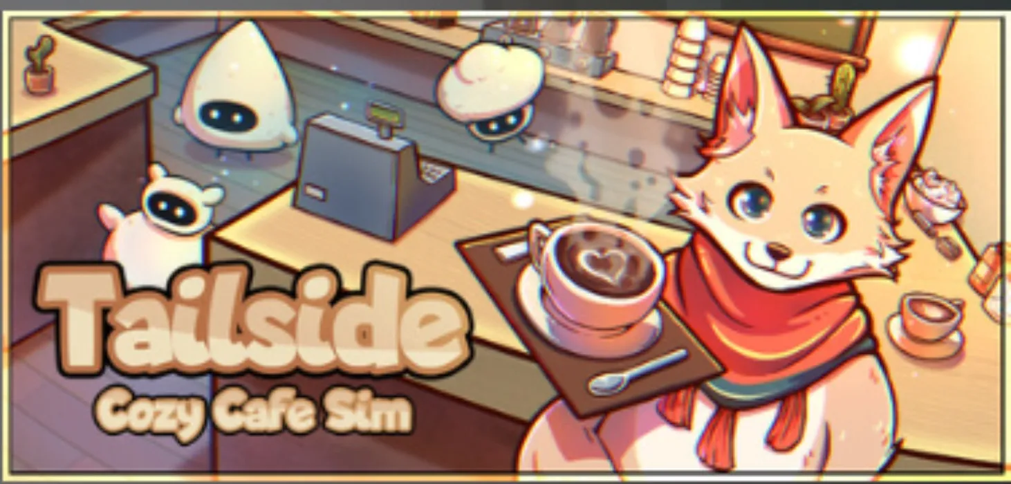 Tailside: Cozy Cafe Sim •⩊•